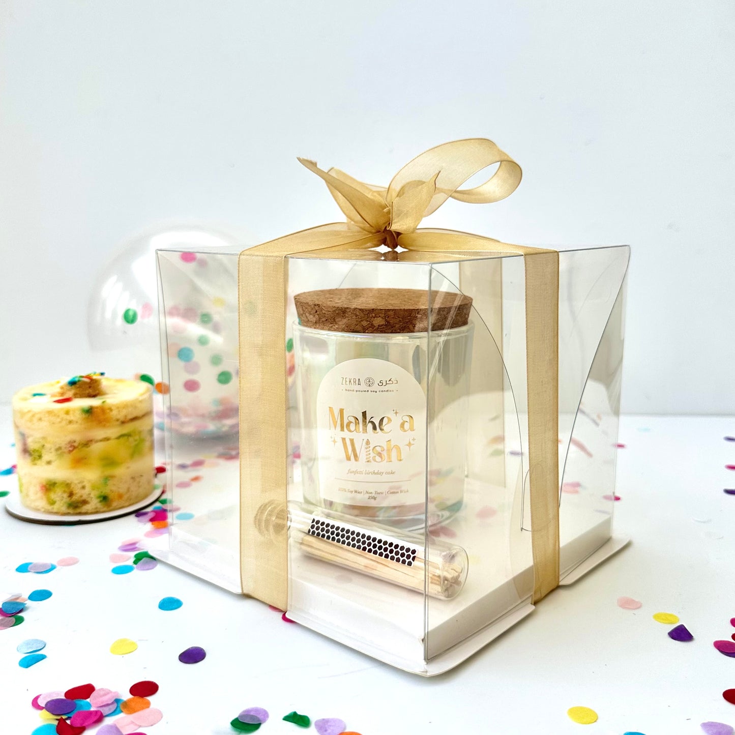 'Make A Wish' Birthday Candle