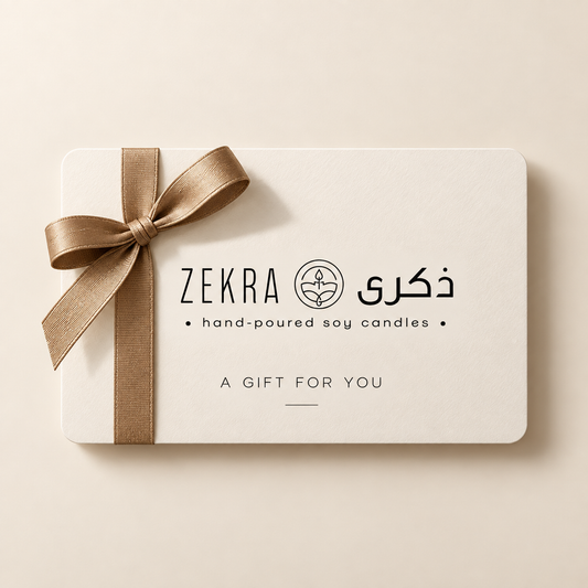 Zekra Candles Gift Card