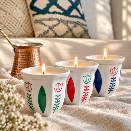 Shaffeh Candles Set of 3 │ Bundle Price